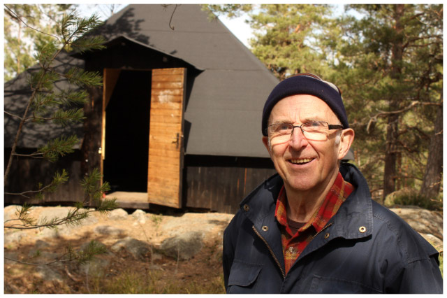 Ingvar Nordin strålade av lycka när hans Åvakåtor blivit upprustade igen